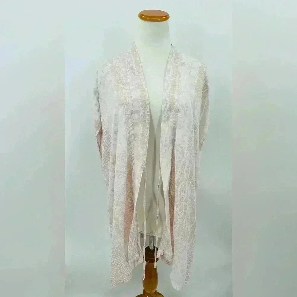 Victoria's Secret Light Weight Kimono Swim Cover Up Small, 0 - Picture 4 of 13